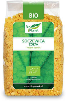 SOCZEWICA ŻÓŁTA BIO 400 g