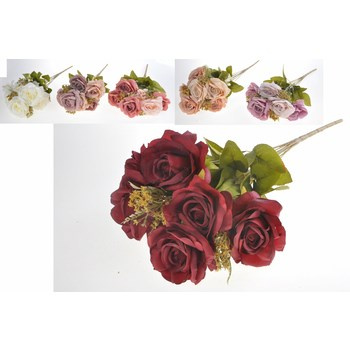 Bukiet róż 50 cm mix kolor