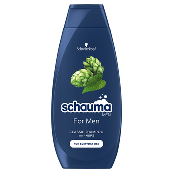 Schauma Men For Men Szampon do włosów dla mężczyzn do codziennego stosowania 400 ml