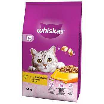 WHISKAS KURCZAK 1,4KG