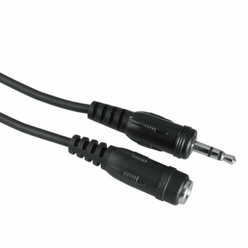 Przedłużacz Jack 3,5 GN - Jack 3,5 WT HAMA 2,5m