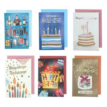 Kartka okolicznościowa INCOOD urodziny