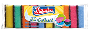 Spontex Zmywaki kuchenne Color x10