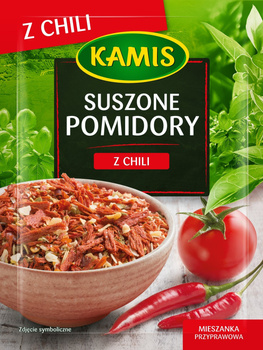 Kamis Suszone pomidory z chili Mieszanka przyprawowa 15 g