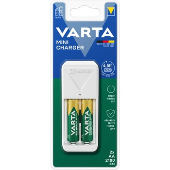 Ładowarka VARTA Mini Charger + 2 akumulatorki AA 2100 mAh