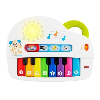 Fisher-Price Ucz się i śmiej! Pianinko Malucha Zabawka edukacyjna dla dzieci