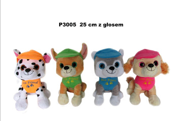 Maskotki gr. 6 BN Pies z głosem P3005
