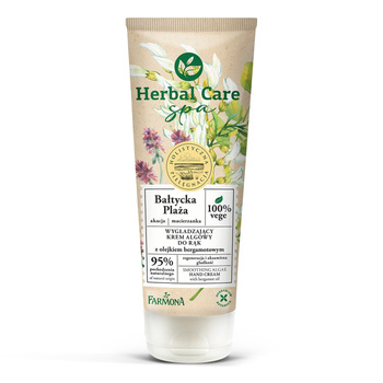 Herbal Care SPA Bałtycka Plaża Wygładzający krem algowy do rąk z olejkiem bergamotowym, 100ml