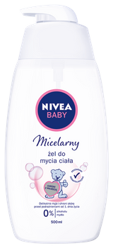 Nivea Baby Micelarny ŻEL DO Mycia Ciała 500ml