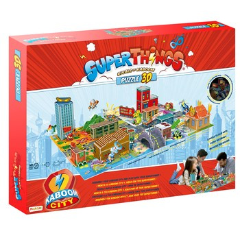 Kaboom City Puzzle 3D