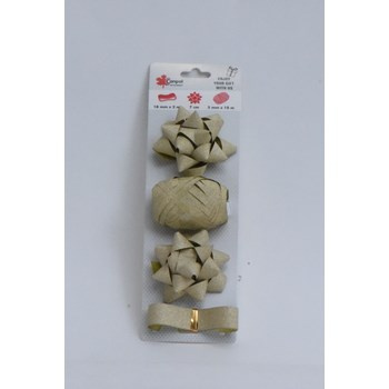 AKG-13, 2 x rozetka 7 cm;1 x tasiemka 18 mm x 2 m; 1 x wstążka 5mm x 10 m