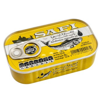 MK.SAFI SARDYNKA W OLEJU 125G