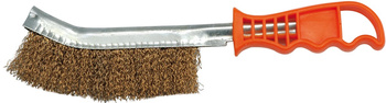 Szczotka druciana stalowa z plastikowym uchwytem