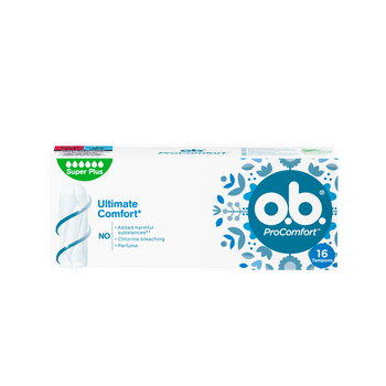 O.B. ProComfort Super Plus Tampony 16 sztuk