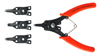 Szczypce segera do pierścieni osadczych, zestaw 4 szt