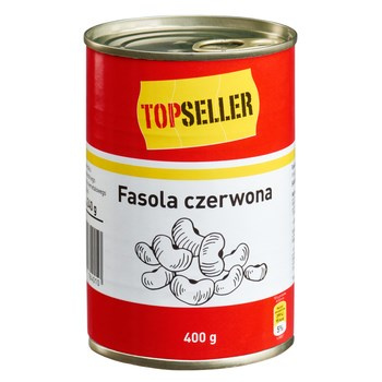 TOPS FASOLA CZERWONA 400G