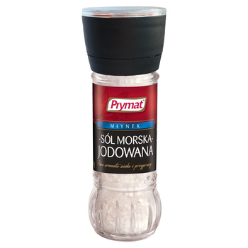 Prymat Młynek Sól morska jodowana 110 g
