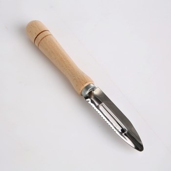 Skrobak stały uchwyt drewniany