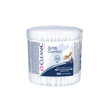 Cleanic Soft & Comfort Patyczki higieniczne 200 szt