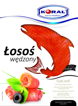 Koral Łosoś wędzony 100g