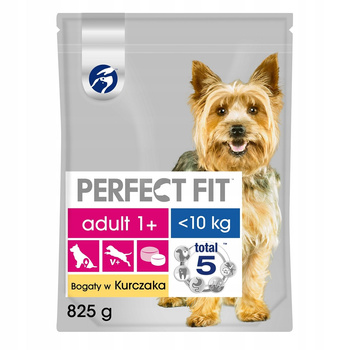 Perfect Fit Adult 1+ <10 kg Karma pełnoporcjowa dla dorosłych psów 825 g