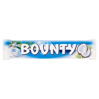 Bounty Baton z nadzieniem kokosowym oblany czekoladą 57 g (2 sztuki)