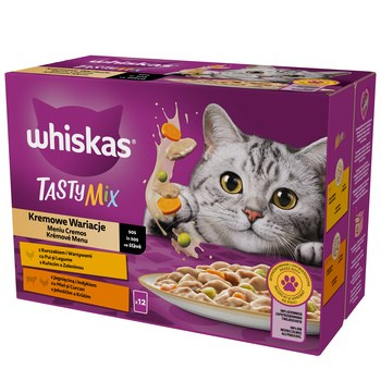 WHISKAS TASTY MIX 12X85G
