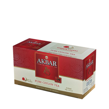 Akbar  Ceylon Tea 50tbx2g