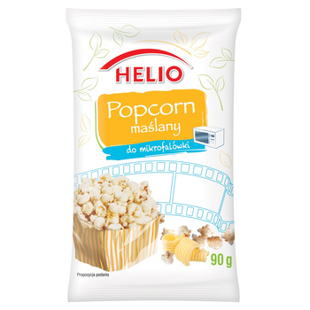 Helio Popcorn maślany do mikrofalówki 90 g