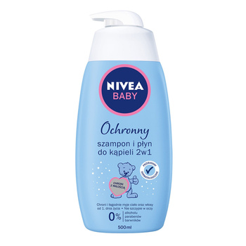 Nivea Baby Ochronny Szampon I Płyn DO Kąpieli 2W1 500 ml