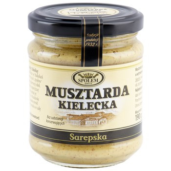 KIELECKA MUSZTARDA SAREPS.190G