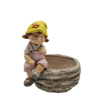 Ozdoba ogrodowa Dziewczynka Comfort Living