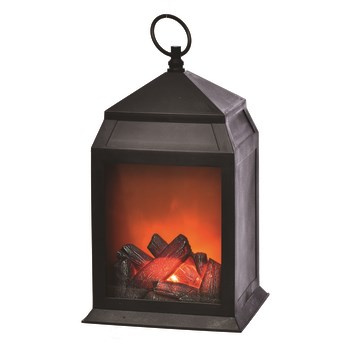 6 x dioda LED typu SMD o ciepłej barwie światła. Efekt płomienia. Zasilanie 2 baterie 1,5 V  ( brak w zestawie )