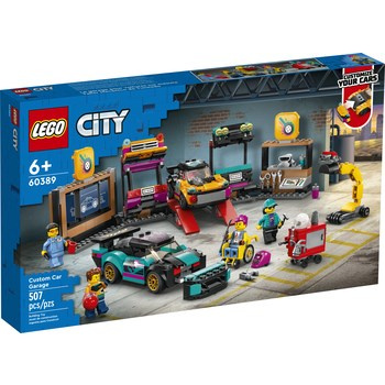 Klocki LEGO City Great Vehicles 60389 Warsztat tuningowania samochodów