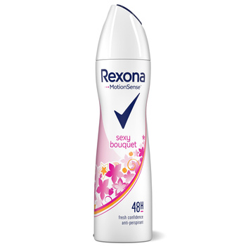 Rexona Sexy Bouquet Antyperspirant w aerozolu dla kobiet 150 ml