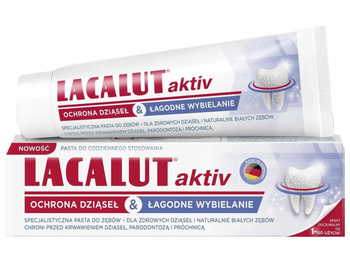 Lacalut Aktiv łagodne wybielanie 75 ml
