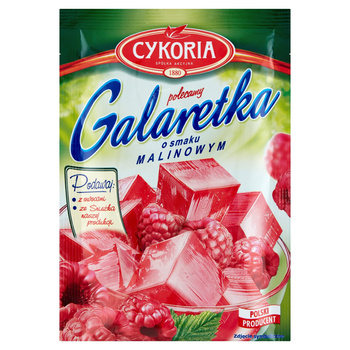 Cykoria Galaretka o smaku malinowym 75 g