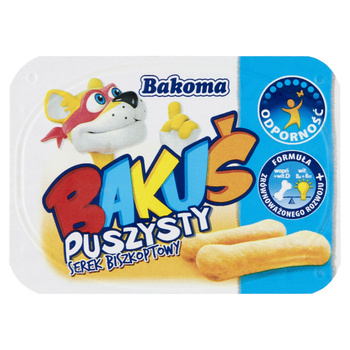 Bakoma Bakuś Puszysty serek biszkoptowy 90g