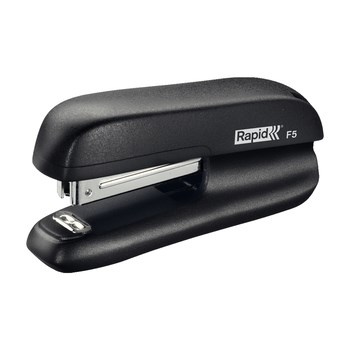 Zszywacz mini F5 Rapid, czarny, 5 lat gwarancji, 10 kartek