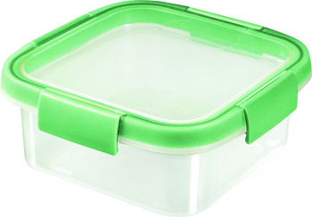 Pojemnik na żywność kwadratowy Smart fresh Mix miętowy/ jasnoszary/ brzoskwiniowy 0,9L Curver