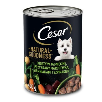 CESAR JAGNIĘCINA PUSZKA 400G