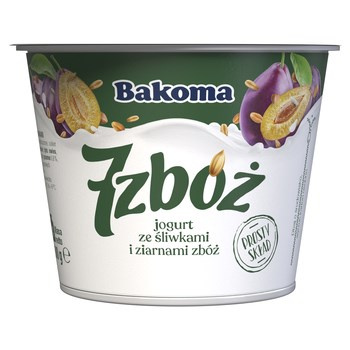 BAK.JOGURT 7 ZBÓŻ ŚLIWKA  300G