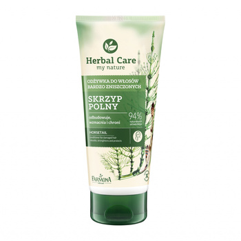 HERBAL CARE Odżywka do włosów bardzo zniszczonych skrzyp polny 200 ml