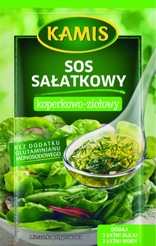 Kamis Sos sałatkowy koperkowo-ziołowy Mieszanka przyprawowa 8 g