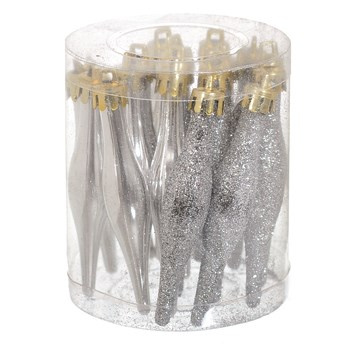 Jumi Zestaw sopli plastikowych 9,5 cm - 18 sztuk