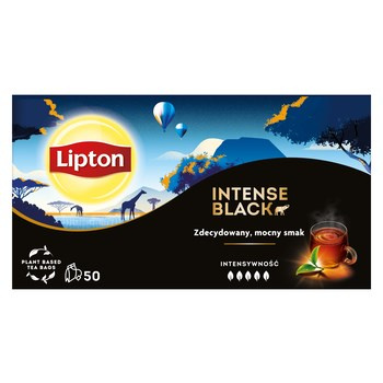 LIPTON HERB INTENSE BLACK 50TB