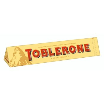 Toblerone Szwajcarska czekolada mleczna z nugatem miodowo-migdałowym 100 g