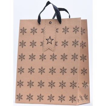 TKP-20S Torebka prezentowa BN, kraft karbowany