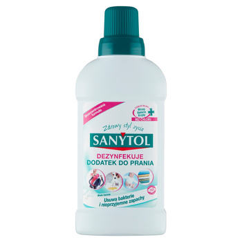 Sanytol dezynfekujący dodatek do prania o zapachu białych kwiatów 500ml