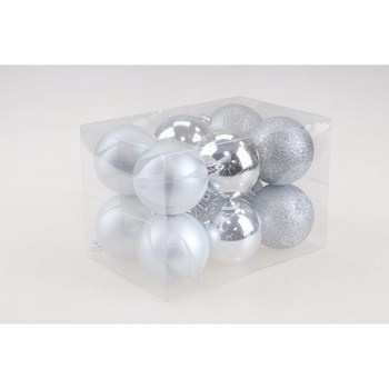 EM&EM Bombka na choinkę 5cm 12szt mix kolor